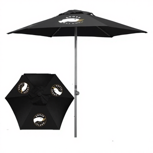 Parasol de jardin en bois coupe-vent, parasol d'extérieur, mode, résistant, durable, réparable - Product Image 1