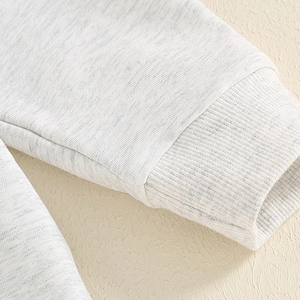 Sudadera Romper de Invierno para Bebé Niña con Bordado Sherpa, Estilo Burbuja - Product Image 6