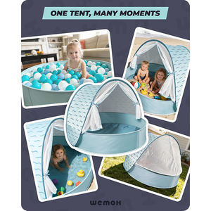 Abri solaire portable <span class=keywords><strong>pour</strong></span> bébé Marazual, tente de <span class=keywords><strong>piscine</strong></span> pop-up avec <span class=keywords><strong>moustiquaire</strong></span>, intérieur/extérieur - Product Image 6