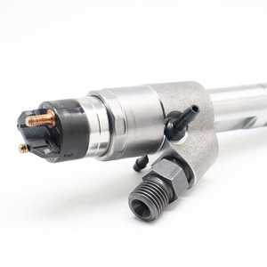 Injector de combustível diesel personalizado 0445120077 do trilho comum com o bocal novo usado para motores automotivos