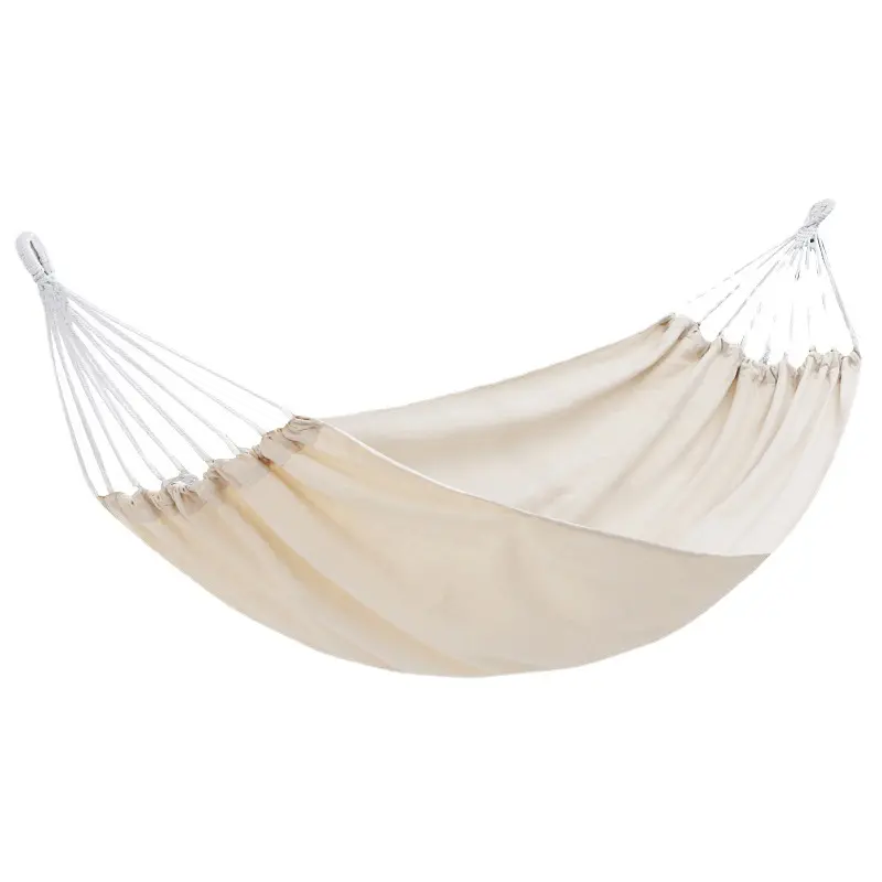 High quality Hanging double cotton hammock Portable Camping Hammock indoor garden hammock