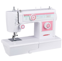 Machine à coudre multifonctionnelle modèle populaire JK2010, disponible en plusieurs couleurs, avec un petit moteur à haute efficacité pour de nombreux types de points.