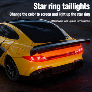 Mini voiture de drift RC 1:<span class=keywords><strong>64</strong></span> avec phares Waterdrop et feux arrière Star Ring, télécommande 2,4 GHz, chargeur intérieur/extérieur, <span class=keywords><strong>c</strong></span>âble USB - Product Image 4