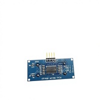 Modul Sensor Jarak Ultrasonik HC-SR04P 3-5.5V Tegangan Lebar UART IIC untuk Arduino Raspberry Pi