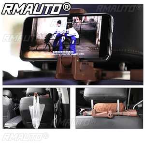 หมอนรองศีรษะในรถยนต์แบบมีโครง 3 สี ทำจากเมมโมรี่โฟมเพื่อความสบาย ป้องกันศีรษะ หุ้มด้วยหนัง PU ใช้ได้ทุกฤดู - Product Image 2