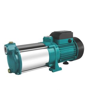 Bomba centrífuga horizontal multietapa de alta presión de 0.55kw 0.75hp con impulsor de latón para irrigación OEM al por mayor - Product Image 1
