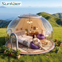 Sunkaer Best Choice Igool Winter Custom PVC Tent Bubble House Glamping Graphene Dome House