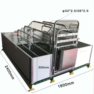 Lợn trang trại động vật lồng lợn lồng thiết bị chăn nuôi quầy hàng của Hot mạ kẽm gieo <span class=keywords><strong>farrowing</strong></span> <span class=keywords><strong>Crate</strong></span> - Product Image 6
