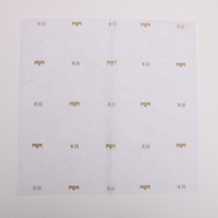 Papier de soie d'emballage d'emballage de tissu personnalisé pour l'emballage autocollants de papier d'emballage cadeau pour vêtements chaussures