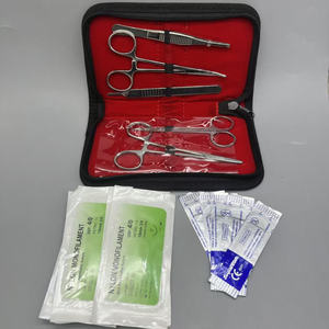 Ferramenta de Sutura para Ensino para Estudantes de Medicina Conjunto de Ferramentas Multifuncionais para Prática de Sutura Dental - Product Image 3