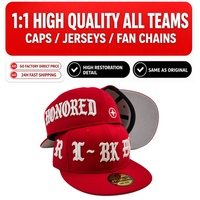 Gorras de Béisbol Personalizadas de Alta Calidad para Hombre, 6 Paneles, Planas, Ajustadas, Gorras Snapback Deportivas Originales
