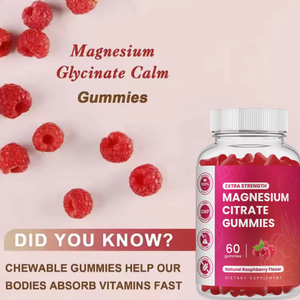 Calcio Magnesio Zinc D3 K2 Gomitas masticables Potentes suplementos herbales con citrato de magnesio - Product Image 3