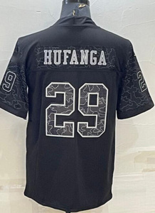 Khâu áo bóng đá mỹ rflctv giới hạn màu đen San Francisco 5 Lance 13 purdy 19 Samuel 54 Warner 80 gạo 85 kittle - Product Image 4