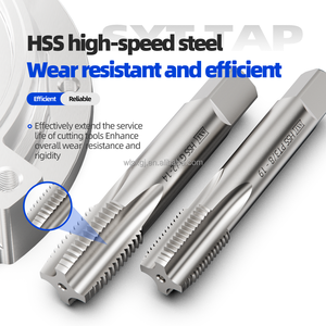 BSPT1/16-BSPT2 ''Robinet de tuyau HSS Robinet de filetage en métal durable précis Outils de filetage <span class=keywords><strong>professionnels</strong></span> Bsp <span class=keywords><strong>Tarauds</strong></span> <span class=keywords><strong>et</strong></span> matrices - Product Image 4