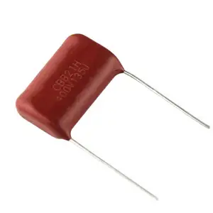 Capacitor de poliéster cbb21 400v135j, lâmpada led