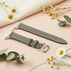 <span class=keywords><strong>Bracelet</strong></span> de montre en <span class=keywords><strong>cuir</strong></span> véritable Guangzhou Shunyuan pour Samsung <span class=keywords><strong>Watch</strong></span> 8, design fin 14 mm, <span class=keywords><strong>bracelet</strong></span> intelligent pour <span class=keywords><strong>femme</strong></span> - Product Image 3