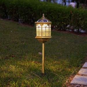 Lampe solaire de jardin en aluminium pour extérieur, LED 5000K lumière du jour, CRI 90, IP65 résistant à l'eau, détecteur de mouvement, angle de faisceau 60°, lampadaire de jardin - Product Image 4