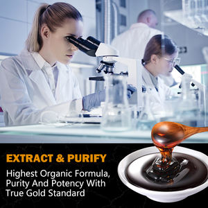 크림 형태의 50% 순수 히말라야 실라지트 수지 추출물 식품 등급 페럴산 및 알로에 베라 허브 추출물 병 포장 - Product Image 2