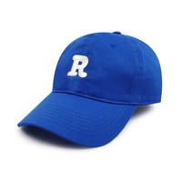 Casquette de baseball personnalisée vintage tendance unie à 6 panneaux, casquette de papa sportive non structurée 47, casquettes de sport 100 % coton
