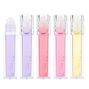 Gloss à lèvres crémeux hydratant et populaire à la cerise, marque privée, très vendu, longue tenue, 4 couleurs, huile à lèvres aromatisée aux fruits - Product Image 5