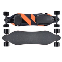 Nouveau skateboard électrique d'entrée de gamme télécommandé à quatre roues, portable, pour les trajets urbains et les déplacements sur la route