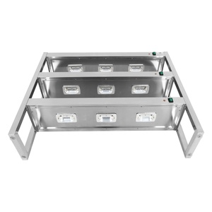 Lámpara de Cuarzo Comercial para Calentar Alimentos, Tipo Gantry de 3 Niveles, 1500mm/1200mm/900mm, Nuevo Estilo - Product Image 3