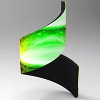Módulo LED Flexible Starshine P2.5 GOB, Pantalla Flexible RGB a Todo Color, Uso Interior/Exterior, Montable en Pared, Garantía de 3 Años