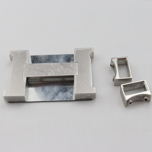 Stainless Steel H Shape Clasp Buckle 50x29.8mm For Bags Durable Hardware Accessory - Product Image 1
