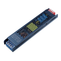 Controlador LED de Corriente Constante y Voltaje de 12v 24v CA CC, Fuente de Alimentación Conmutada para CCTV, IP20, Interior, Ultra Delgado, SMPS, Fuente de Alimentación Única