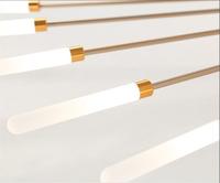 Plafonnier LED PM moderne à design rotatif, effet ciel étoilé, pour salon et chambre, protection oculaire, idéal pour plafonds bas