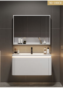<b>Bathroom</b> <b>Vanity</b> with Sink Luxury <b>Bathroom</b> Sink <b>Bathroom</b> High Grade Wall-mounted <b>Bathroom</b> Furniture - Product Image 6