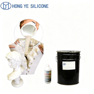 Caoutchouc de silicone liquide série HY-6 pour la fabrication de moules de statues de divinités en plâtre, résistant aux produits chimiques et au vieillissement - Product Image 3