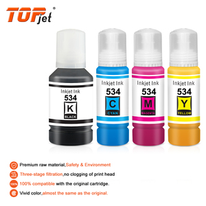 Tinta Topjet 534 Compatible para Epson <span class=keywords><strong>EcoTank</strong></span> <span class=keywords><strong>M1120</strong></span> M1180 M2120 2140 M2170 M3170 M3180 pigmento de impresora - Product Image 3