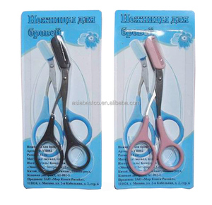 Tijeras para Cejas de Alta Calidad al Mejor Precio con Peine, Herramienta de Depilación y Modelado de Cejas para <span class=keywords><strong>Mujer</strong></span> - Product Image 5