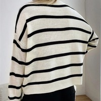 Pull en tricot respirant pour femme, style coréen, collection printemps, vente en gros, service OEM personnalisé