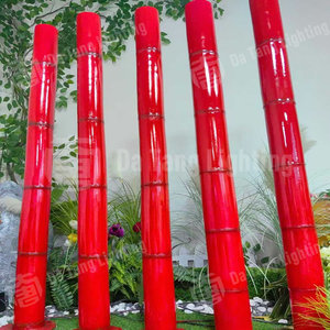 Lámpara roja para exteriores Ip65, iluminación decorativa impermeable para jardín, césped, parque, decoración de ambiente festivo - Product Image 4