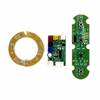 Control de Masajeador con Teclado y Bombillas Calefactoras, PCBA para Electrodomésticos con Personalización, Acabado de Superficie HASL/OSP/Oro por Inmersión
