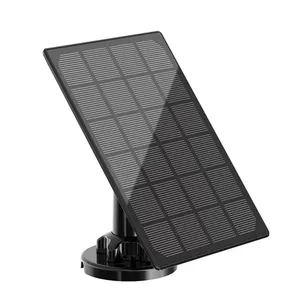 Waterproof Solar Panel With 3 m Usb Cable 3W Power Solar Panels For Security Outdoor Battery IP Camera