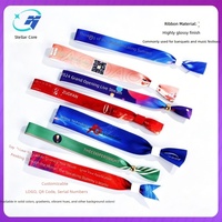 Bracelet RFID tissé jetable NFC haute fréquence passif pour contrôle d'accès, festivals de musique, concerts - Vente en gros, cadeau