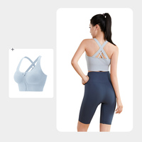 Nouveau femmes sans couture mince Biker Shorts élastique taille haute séchage rapide bout à bout course Gym Yoga sport cyclisme pantalon pour dames