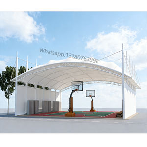 Structure tendue en PVDF haute résistance pour toitures de stades sportifs, couvertures de terrains de padel, toits de tentes de terrains de basketball - Product Image 1