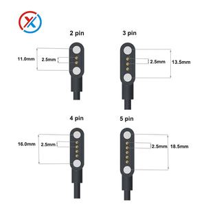 Conector Magnético Pogo Pins de 2, 3, 4, 5 Pinos Direto da Fábrica, Cabo Conector USB Magnético de 2.5mm Pitch - Product Image 2