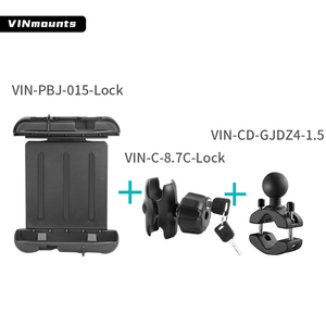Universal <b>Tablet</b> <b>Holder</b> with Locking Mechanism for Samsung Galaxy and Lenovo Tabs - Product Image 3