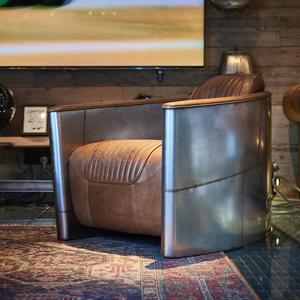 Sillón de Diseño Moderno para Salón, <span class=keywords><strong>Muebles</strong></span> Antiguos, Fundas para Sofá, Sillas de Cuero de Lujo para Sala de Estar - Product Image 1