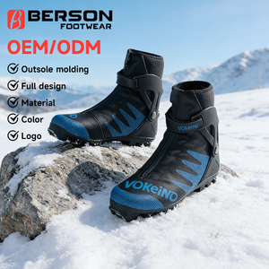 Bottes <span class=keywords><strong>de</strong></span> <span class=keywords><strong>ski</strong></span> d'hiver modernes pour hommes et femmes, chaussures <span class=keywords><strong>de</strong></span> <span class=keywords><strong>ski</strong></span> à roulettes pour sports sur neige et glace - Product Image 1