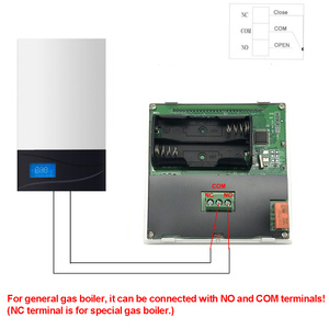 Termostato Inteligente WiFi TYSH Tuya con Pantalla LCD, Diseño de Barra para el <span class=keywords><strong>Hogar</strong></span>, Control por Aplicación, Control de Temperatura para Calefacción por Suelo Radiante - Product Image 4