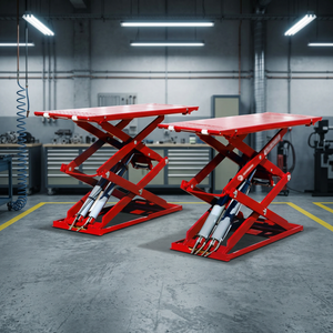 Automotive Hydraulic Scissor <b>Car</b> Lift Workshop Service Lift <b>Table</b> - Product Image 4