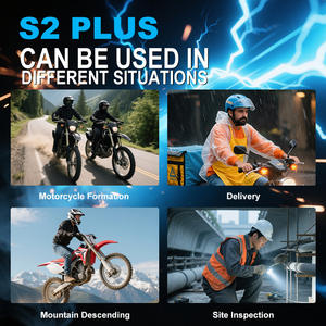 Casque <span class=keywords><strong>de</strong></span> moto en stock avec interphone 6 personnes, réduction du bruit, interphone <span class=keywords><strong>de</strong></span> groupe multi-personnes pour la conduite - Product Image 2