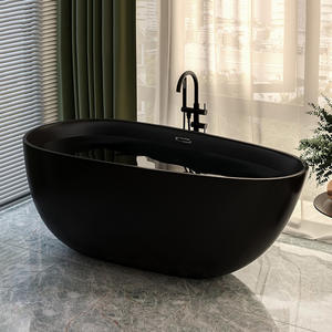 Baignoire intégrée pour appartement de petite taille, douche pour la maison et l'hôtel, baignoire en PP mate, baignoire indépendante, fabrication chinoise - Product Image 5