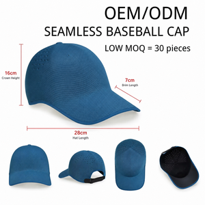 Custom Logo Packable Lightweight Wrinkle Resistant Golf Hat One Piece Molded Foldable Seamless Travel Performance Baseball <strong>Cap</strong> - Product Image 3